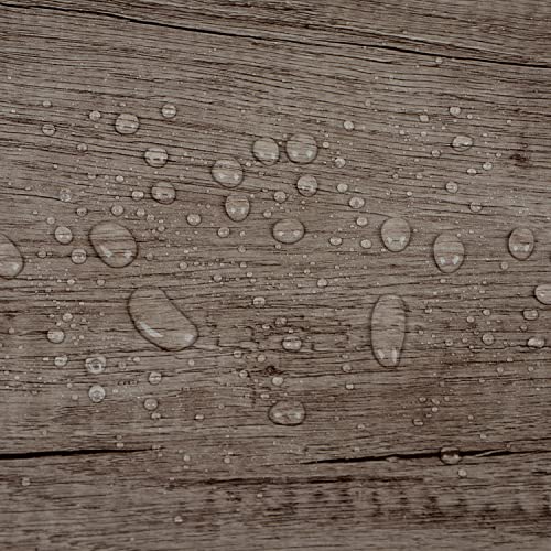 AbaBoorty 85''x15.8'' Classic Gray Oak Wood Wallpaper Peel and Stick Wood Look Vinyl Wrap for Cabinets Shelves - size: 15.8"W x 85"L