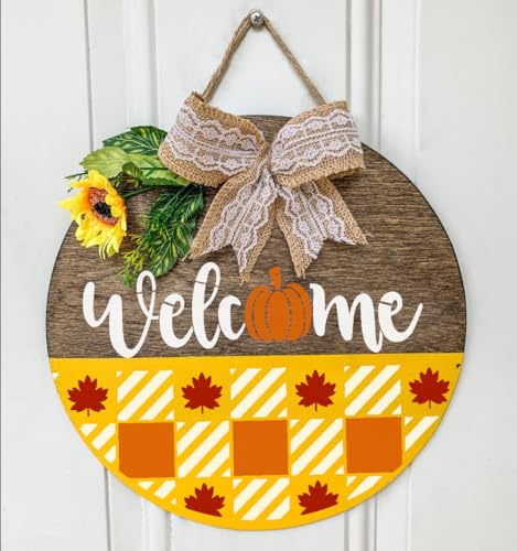 Fall Stencils for Painting on Wood Half Circle Stencils for Crafts Reusable