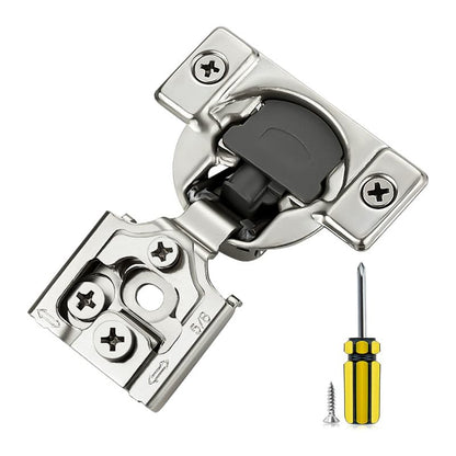 Ravinte 5/8 Inch Overlay Soft Close Hinge Kitchen Cabinet Hinges 2 Pack - size: 5/8 inch Overlay
