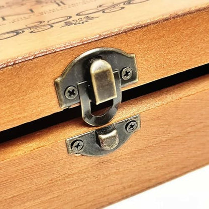 Bronze Duck Billed Latch Mini Small Hinges with Screws 30Pack