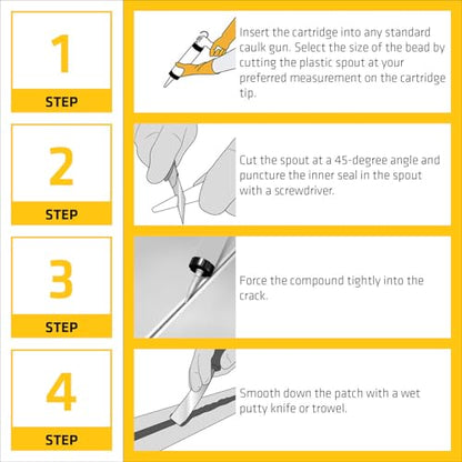 SIKA Sikaflex-221 Fast-Cure Adhesive Sealant, White, 10.1 fl oz