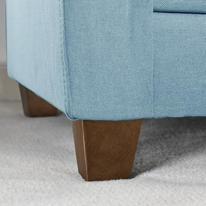 Wood Furniture Legs Sofa Legs Pack of 6 Square Couch Legs Mid-Century Modern Replacement Legs for Armchair Recliner Coffee Table Dresser Sideboard (3 inch (6pcs)) - size: 3 inch (6pcs) Standard (With hanger bolt)