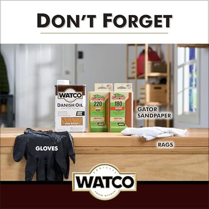 Watco Dark Walnut Danish Oil Wood Finish