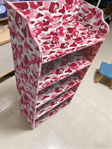 Self-Adhesive Vinyl Pink Camouflage Contact Paper Peel and Stick Camouflage Wallpaper for Walls Cabinets Furniture Door Classroom Arts Crafts Removable 17.7x393 Inches - size: 17.7"W x 393"L