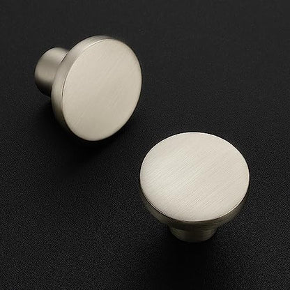 Ravinte Cabinet Knobs, 10 Pack Brushed Nickel Dresser Drawer Pulls - color: Brushed Nickel