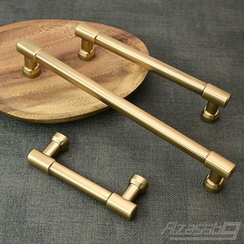 Alzassbg 7-1/2" Champagne Bronze Cabinet Pulls 10 Pack, AL0005BRG - color: Champagne Bronze, size: 7-1/2" Hole Center