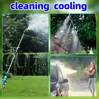 110° Flat Fan Spray Nozzles, 7PCS 0.1–0.6mm Sprayer Nozzle Tips