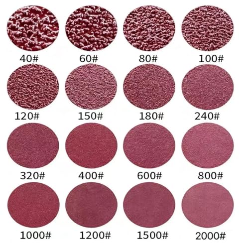 30pcs 320Grit Mouse Sander Sandpaper 6 Holes Mouse Sander Pads Hook and Loop Triangle Sanding Pads Suitable for Ryobi Detail Palm Sander - style: 30pcs 320Grit