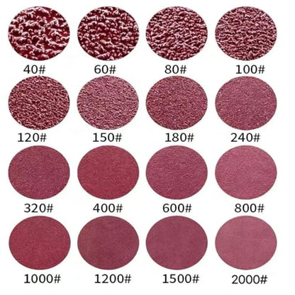 30pcs 320Grit Mouse Sander Sandpaper 6 Holes Mouse Sander Pads Hook and Loop Triangle Sanding Pads Suitable for Ryobi Detail Palm Sander - style: 30pcs 320Grit
