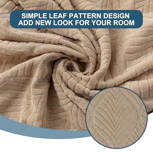 Waterproof Stretch Dining Chair Seat Covers, Set of 6 Khaki - color: Khaki, size: 16-20in-Rear-gapped