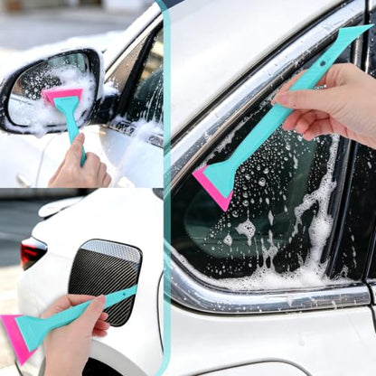 XIHIRCD 2pcs Dual Head Window Tint Tool, Professional Vinyl Wrap Tool