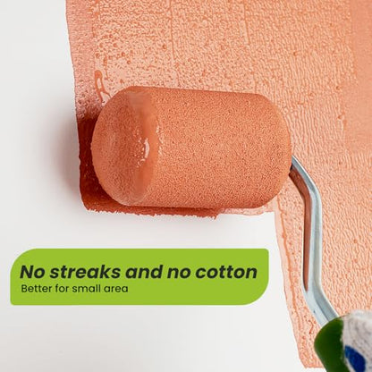 Mini Foam Paint Roller Covers, 2 Inch, 12 Pack, High Density - size: 2 inch,12 pack