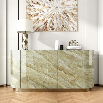 Beige Green Marble Contact Paper for Countertops Waterproof Glossy Marble Wallpaper 17.7" x 315" Removable Self Adhesive Granite Contact Paper for Kitchen Bathroom Cabinets Counter Top Covers - size: 17.7" x 315"