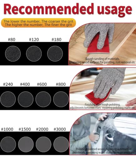 30PCS Sanding Sponge Set Ultra Fine Soft Hand Sander Block 3000Grit - size: #3000 Particle size