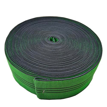 40ft Sofa Elastic Webbing Elasbelt Stretch Latex Band Furniture Repair DIY Upholstery Modification Elasbelt Chair Couch Material Replacement (Green 5cm 10m) - color: Green 5cm 10m