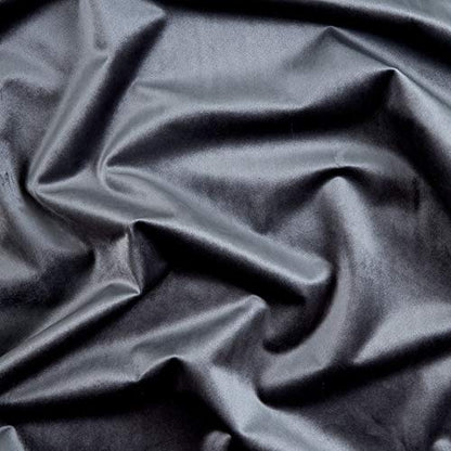 Velveteen Charcoal, Soft Velvet Fabric Cut by The Yard, 72 Inch. in Width, Ideal Material for Upholstery Coaches and Chairs, Drapery, Pillows, Slipcovers, Tablecloths, Sewing, DIY, Arts & Crafts Etc - color: Charcoal, size: Cut by the Yard