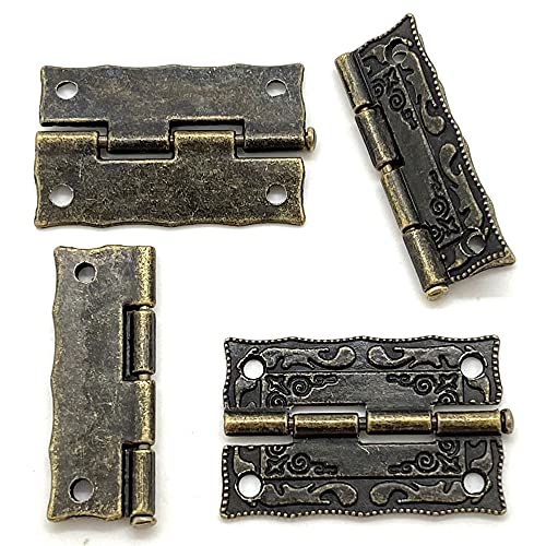 2 Set Retro Decorative Cabinet Jewelry Box Antique Latch Buckle, Hollow