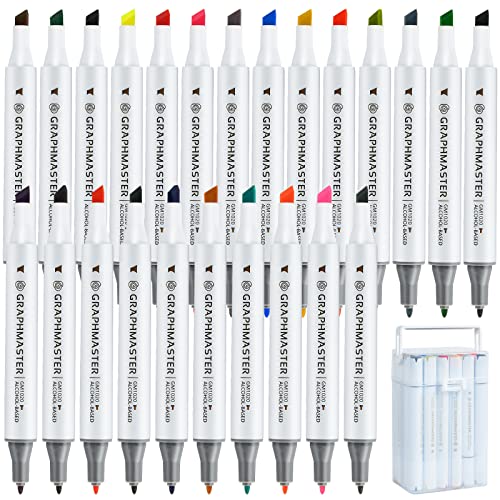 24 Pack Dual Tip Leather Dye Marker Pen, Leather Touch up Pen, Leather Marking Pen for Furniture Scratches Shoe Repair Kit Paint Marking, 24 Colors