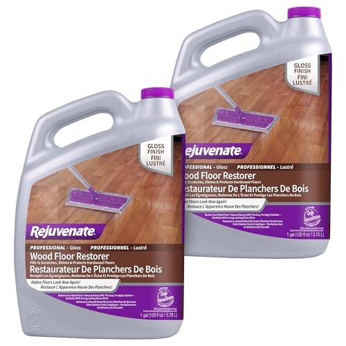 Rejuvenate Professional Wood Floor Restorer 1 Gal, Gloss Finish, 2 Pack - size: 128 Fl Oz (Pack of 2)
