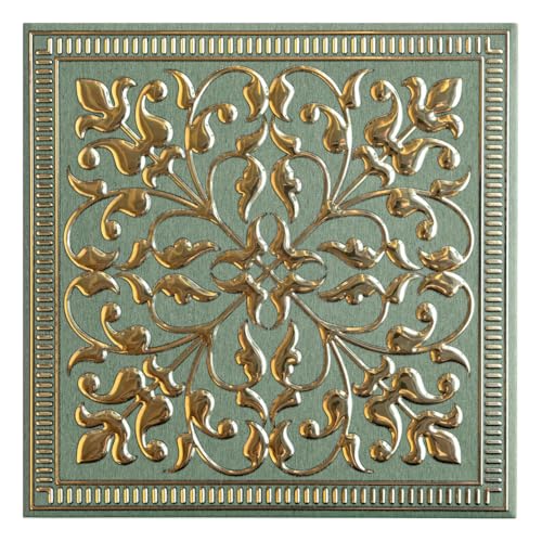 Peel and Stick Metal Backsplash Tiles, Rustic Farmhouse, 10-Pack - style: Rustic Farmhouse