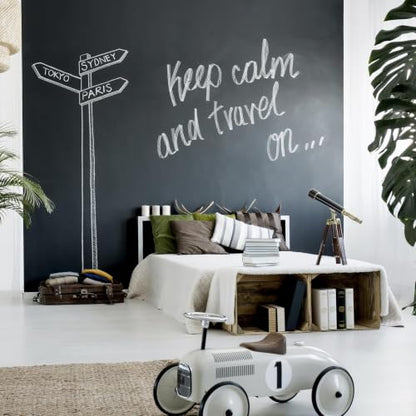 Chalkboard Paint Black Chalk Board Paint for Wall, 16Oz, Cover 50 sq.ft - size: 16 Fl Oz (Pack of 1)