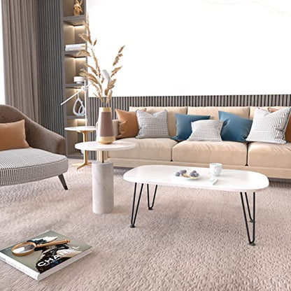 Hairpin Legs 14", Black Metal Furniture Legs for Table Bench, Set of 4 - size: 14inch