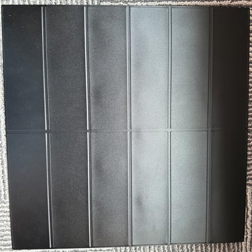 Backsplash Tile for Kitchen Peel and Stick, New Upgrade Premium Matte Black Stick on Tiles for Backsplash Kitchen, Matte Black (10-Sheet). - color: Black