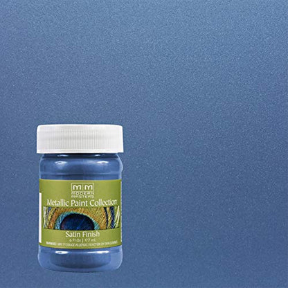 Modern Masters Satin Sapphire Metallic Paint - color: Satin Sapphire, size: 6 Fl Oz (Pack of 1)