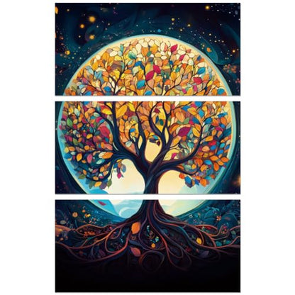 Peacoblue Tree of Life Rub On Transfers for Furniture Craft 6"x12" - style: Tree of Life