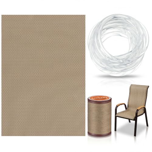 SmoothNovelty 3 Pcs Caramel Patio Chair Replacement, 59 x 79 Inch - color: Caramel, size: 59 x 79 Inch