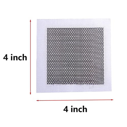 3 Pcs 4 Inch Wall Patch Repair, Drywall Repair Patch Self Adhesive Drywall Patch and Fiberglass Repair Kit, Heavy Duty Dry Wall Hole Repair Patch for Drywall Plasterboard (4 x 4 Inch) - size: 4inch*3