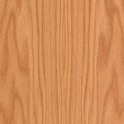 Wood-All Red Oak Wood Veneer Sheet, Plain Sliced/Flat Cut, 24x96, "A" Grade, 10 mil Peel and Stick PSA Backer