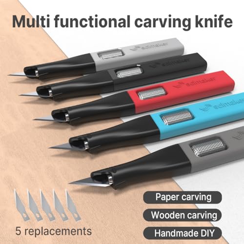 Precision Craft Knife, #11 Blade Storage, 3-Pack Silver - color: Silver*3pcs