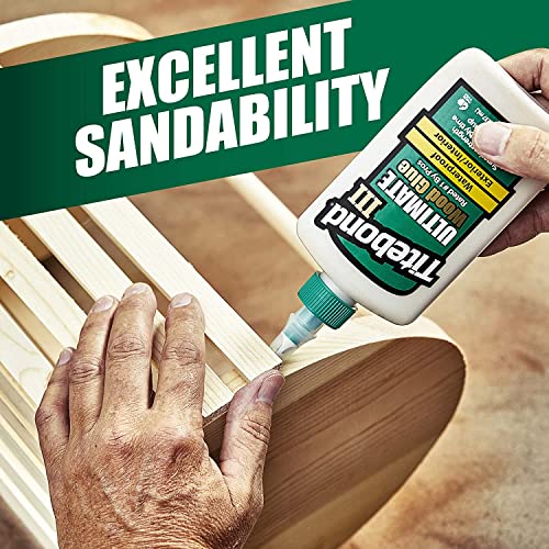 Titebond III Ultimate Wood Glue Bundle, 16-Ounces #1414 (4-Pack)