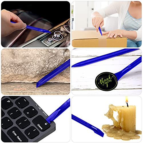 Honoson 9 Pcs Cleaning Scraper Tool, Scratch Free for Auto Detailing,None - color: Blue