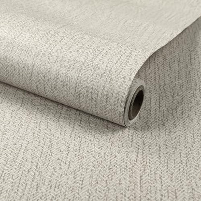 Gray Grasscloth Peel and Stick Wallpaper Renter Friendly Wall Covering Adhesive Contact Paper 15.7inch x 393.7inch Rustic Wall Vinyl Traditional Textured Paper - color: Gray, size: 15.7" x 393.7"