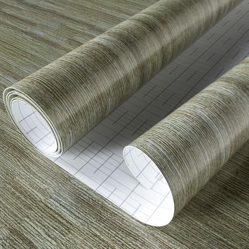 Bumoo 15.7''x118'' Black Wood Contact Paper Peel and Stick Self-Adhesive Wallpaper,Decorative Vinyl Film for Countertop Cabinets,Easy to Clean Removable Distressed Plank Grain Vintage Wall Covering - size: 15.7" x 118"