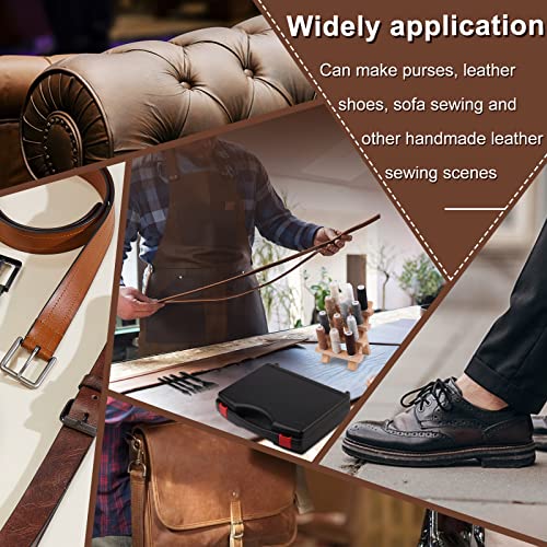 628 Pcs Leather Working Tools Kit, Leather Crafting Kit with Tools Supplies - size: 628 Pcs