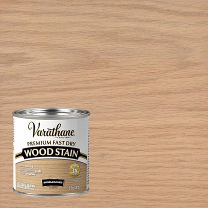 Varathane Premium Fast Dry Sunbleached Wood Stain - color: Sunbleached, size: 0.25 Quart (Pack of 1)