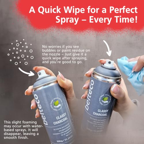 Energetic Red Spray Paint | Water-Based Spray Paint Red - color: Energetic Red, size: 11.29 Ounce (Pack of 1)