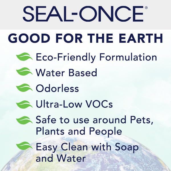 Seal-Once All Wood Brightener Powder, Rejuvenates and Restores Wood, 1 lb