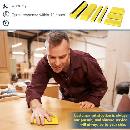 Werhoo 7Pcs Hand Sanding Block Set