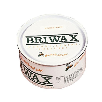 Briwax Darkbrown (Dark Brown) Furniture Wax, Cleans, Stains, and Polishes