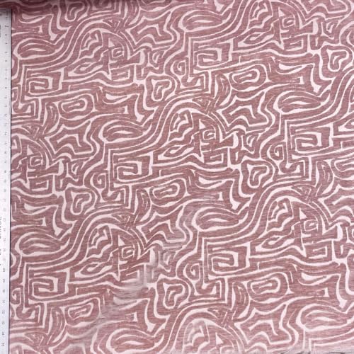 Maeve - Texture Upholstery Fabric BY THE Yard Lilac - color: Lilac
