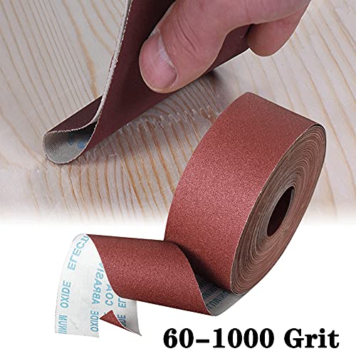 150 Grit Sandpaper Roll, 1 metre x 115 mm Aluminum Oxide Emery Cloth Abrasive Paper Roll for Metal Grinding, Wood Sanding, Furniture Finishing, Automotive Polishing - size: 1 Metre, style: 150 Grit