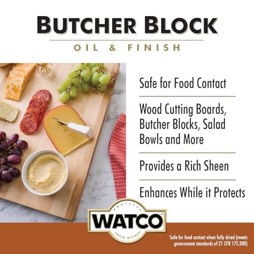 Watco Butcher Block Clear Oil & Finish
