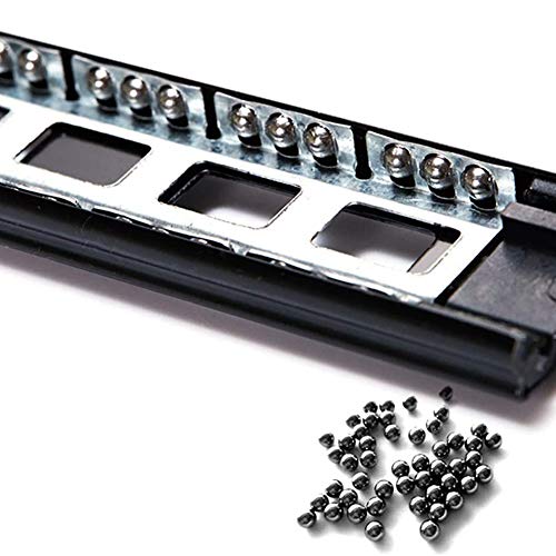 5 Inch Full Extension Drawer Slides Mini Ball Bearing Mount Drawer Slide for Cabinet Short Drawer Slides 1 Pair Black - size: 5 Inch