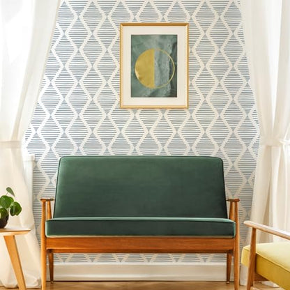 4 Pcs 14" Large Reusable Abstract Bohemian Geometric Wall Stencils