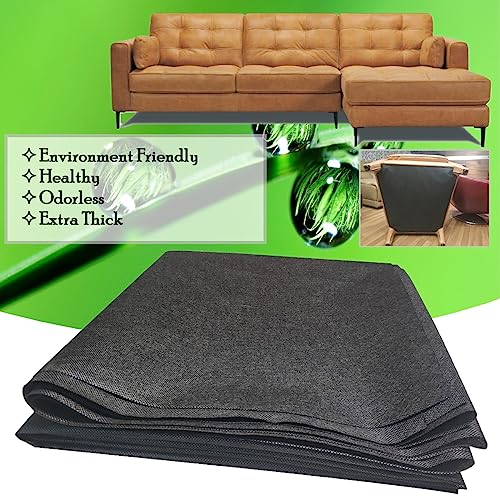 3 yds. X 63 ins. Upholstery Dust Cover Fabric Replacement, Non-Woven Black Cambric Fabric for Under Cloth of Couches, Recliners, Loveseats, Chairs, Sofas or Mattresses Bottom Cover - size: 10 Inches
