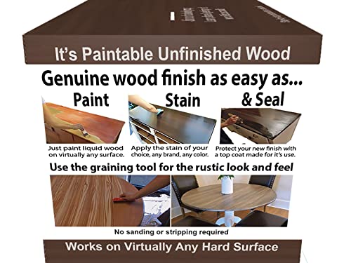Water-Based Gel Stains by Retique It (Liquid Wood Kit, 25 Dark Oak) - color: 25 Dark Oak, size: Liquid Wood Kit